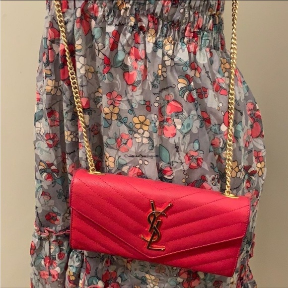 YSL quilted textured long wallet - Picture 10 of 10